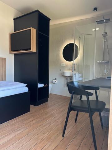Stade Land Golf Hotel Tiny Haeuser Deinste Buitenkant foto